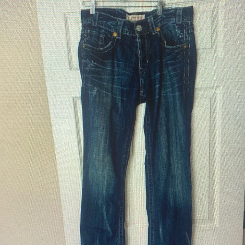 MEK Men's Bootcut Jeans - Indigo